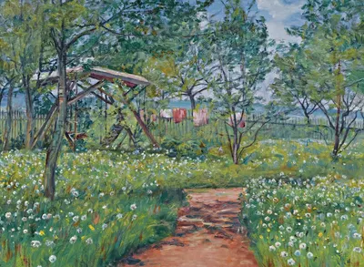 Garden In Libuň by František Kaván — digital art print download