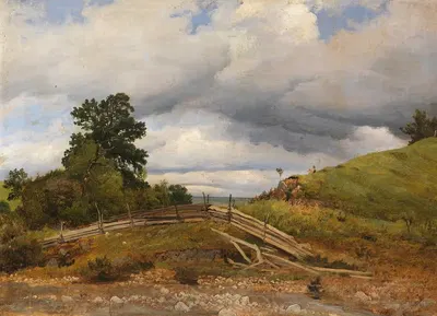 На Чімерзе в Баварії by Георг Генрих Крола, 1833 — digital art print download