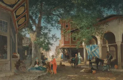 Quartier De Constantinople by Germain Fabius Brest — digital art print download