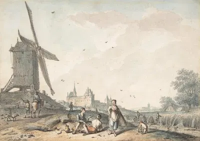 Август by Хендрик Мейер, 1772 — digital art print download
