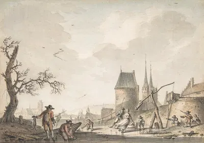 Январь by Хендрик Мейер, 1776 — digital art print download
