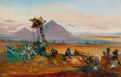Теотиуакан by Иоганн Мориц Ругендас, 1832 — digital art print download