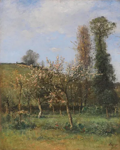 Цветение яблони by Луи Эме Жапи, 1890 — digital art print download
