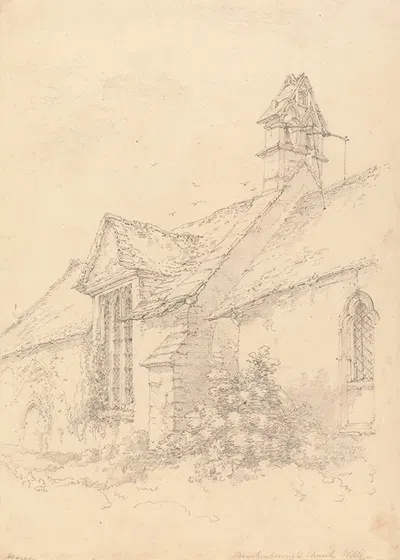 Brackenborough Church, Wiltshire by Thomas Hearne — digital art print download