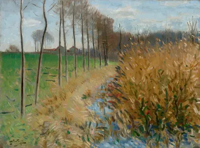 Abreuvoir À Mizy Sur Yonne by Pierre-Eugène Montézin — digital art print download