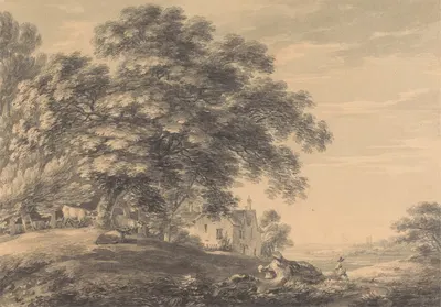 Landscape by Thomas Hearne — digital art print download