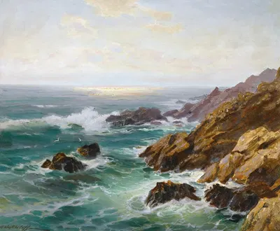 Seascape by Constantin Westchiloff — digital art print download