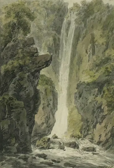 Waterfall by Edward Dayes — digital art print download