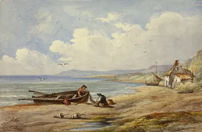 Из книги Бернарда о раскрашивании by Элизабета Мюррей, 1855 — digital art print download