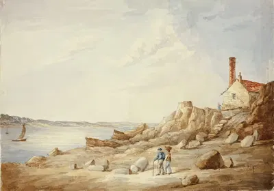 Rocky Shore by Элизабета Мюррей — digital art print download