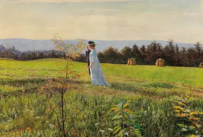 Летний день by Эмануэль Башни, 1910 — digital art print download
