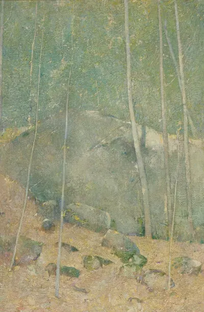 In The Maine Woods by Emil Carlsen — digital art print download