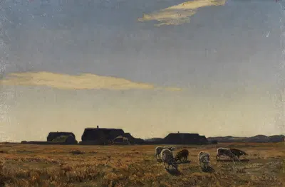 Sylter Landschaft by Franz Korwan, 1900 — digital art print download
