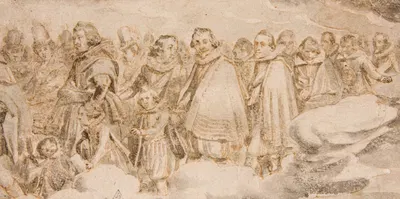 Frederick V Arriving in Bohemia by Адриан ван де Венне, 1613-1618 — digital art print download