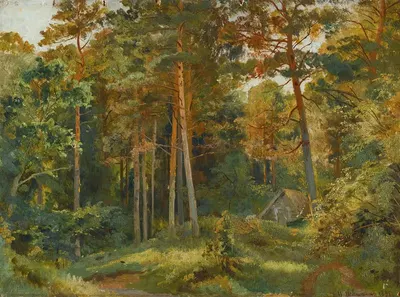 The Mill In The Forest by Ivan Ivanovich Shishkin — digital art print download