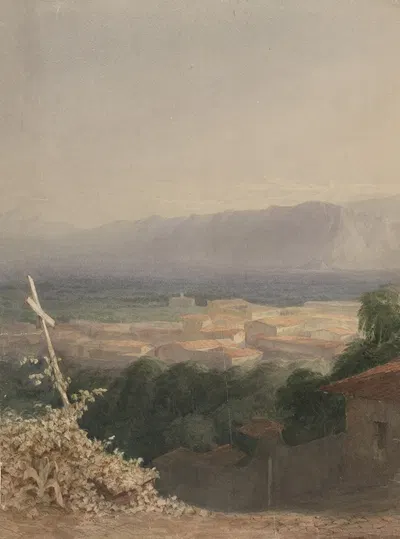 Mt. Etna by John Ferguson Weir — digital art print download