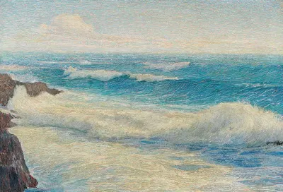 Штормовое море by Джон Глейх — digital art print download