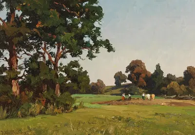 Am Feld by Josef Willroider — digital art print download