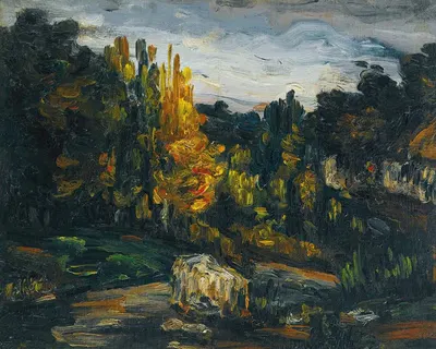 Paysage by Paul Cézanne, 1866 — digital art print download