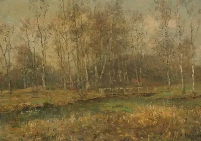 Предвесна в парке by Рудольф Хекнер, 1930 — digital art print download