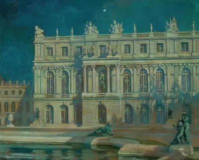 Ноктюрн, Версаль by Томас Александр Харрисон — digital art print download
