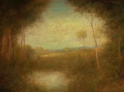 Вид из леса by Александр Хелвиг Уайант, 1891 — digital art print download