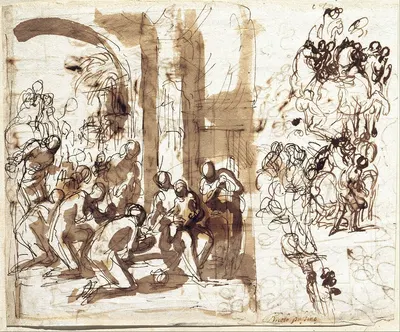 The Adoration of the Magi by Charles-Alphonse Dufresnoy, 1628 — digital art print download