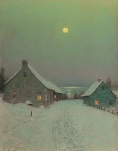 Сочельник by Бирдж Харрисон — digital art print download