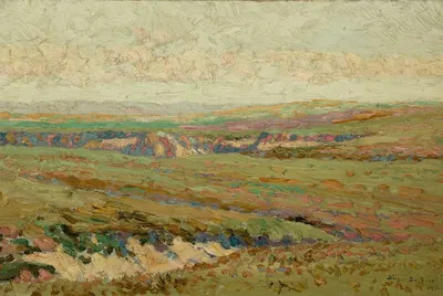 Вид на Западный Канзас by Биргер Сандзен, 1911 — digital art print download