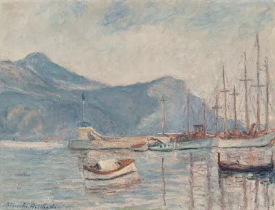 Les bateaux au port by Blanche Hoschedé-Monet — digital art print download