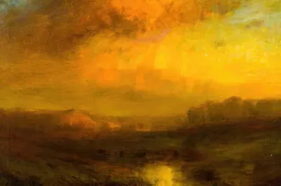 Golden Sunset by Charles P. Appel — digital art print download