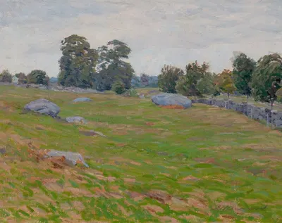 In the Fields by Edward Herbert Barnard — digital art print download