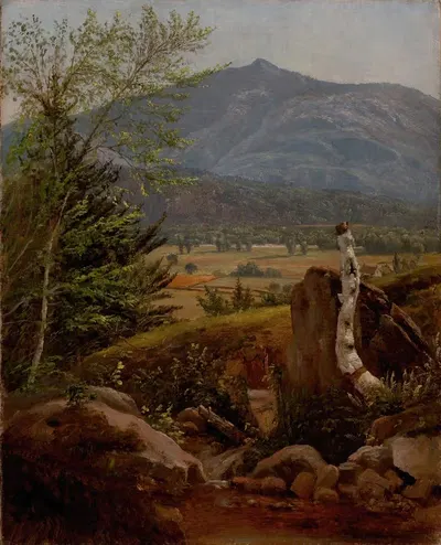 Гора Мот, Норт-Конвей, Нью-Гэмпшир by Эдвард У. Николс — digital art print download