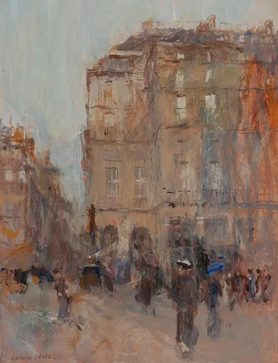 A Gray Day in Paris by Frank Edwin Scott — digital art print download