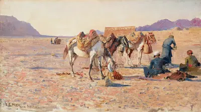 Near Ispahan by Edwin Lord Weeks — digital art print download