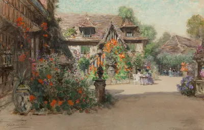 The Inn of Will by Francis Hopkinson Smith — digital art print download