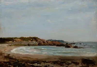 Береговая линия Новой Англии by Фредерик Портер Винтон, c. 1885 — digital art print download
