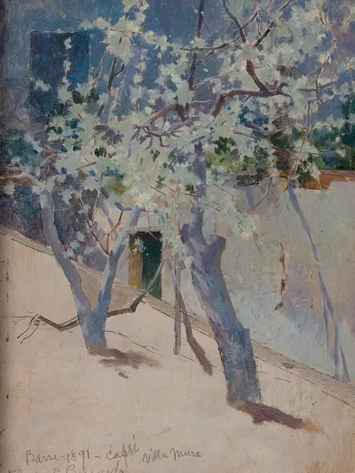 Дерево, Капри by Джордж Рэндольф Барс, 1891 — digital art print download