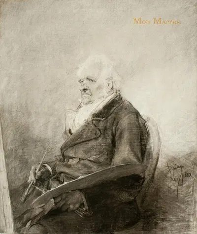 Mon maître by Франсиско Доминго Маркес, 1885 — digital art print download
