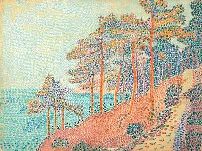 Le Petit sentier menant à la mer by Henri Person — digital art print download