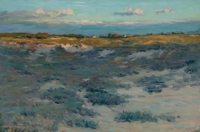 Heather Plain, Easthampton, Long Island by Henry Golden Dearth, 1890 — digital art print download
