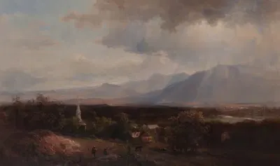 В Белых горах by Германн Фойхсель — digital art print download