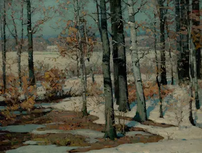At the Forest's Edge by John Fabian Carlson — digital art print download