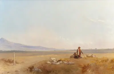 Shepherds by John Gadsby Chapman — digital art print download