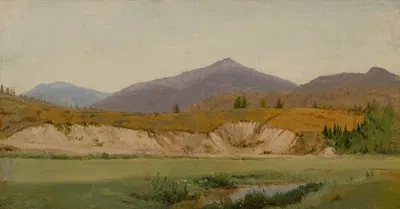 Landscape with Mountains by John William Hill — digital art print download