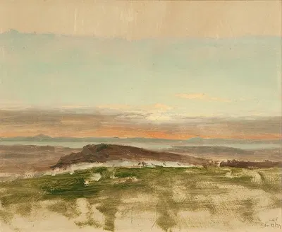Landscape by Lockwood de Forest, 1877 — digital art print download