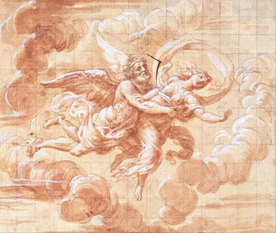 Boreas Abducting Orithyia by Giovanni Maria Morandi, 1640 — digital art print download