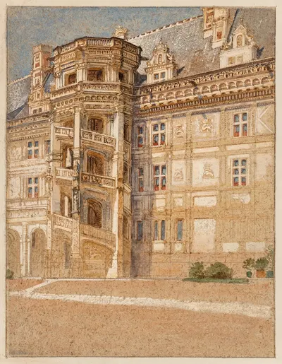Chateau de Blois by Samuel Colman — digital art print download
