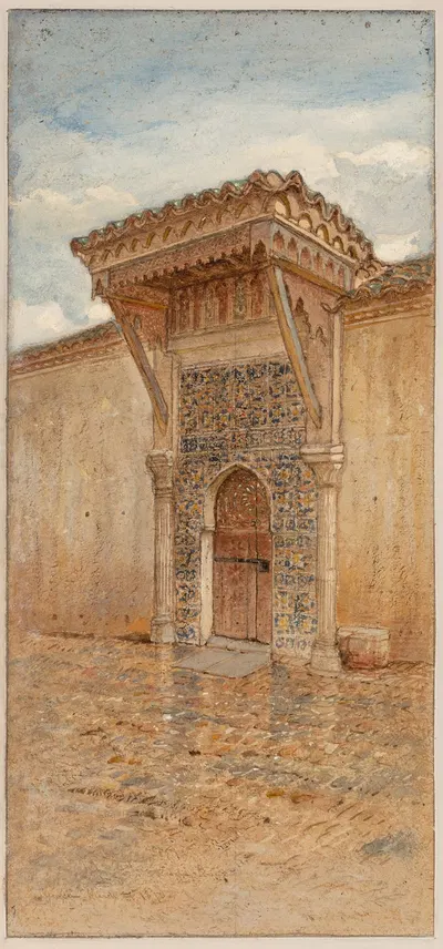 A Moorish Doorway by Samuel Colman — digital art print download