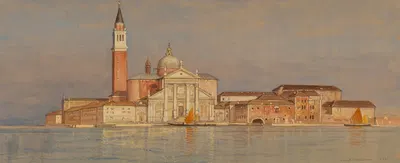 Santa Maria della Misericordia by Samuel Colman, 1874 — digital art print download